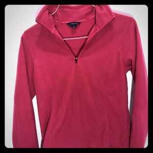 Lands End Fleece Pullover Size 6-8 Women’s